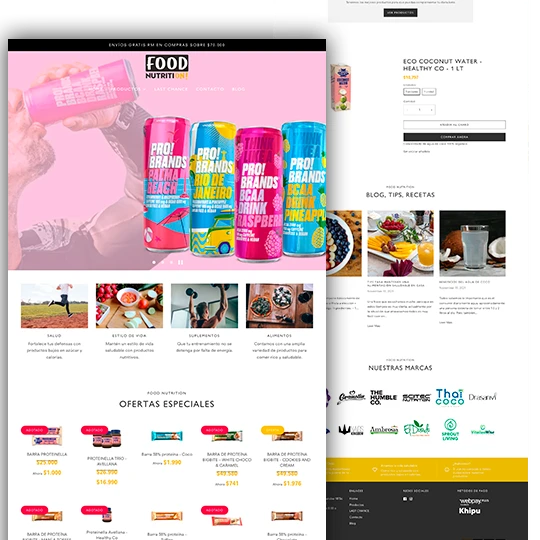 ecommerce foodnutrition